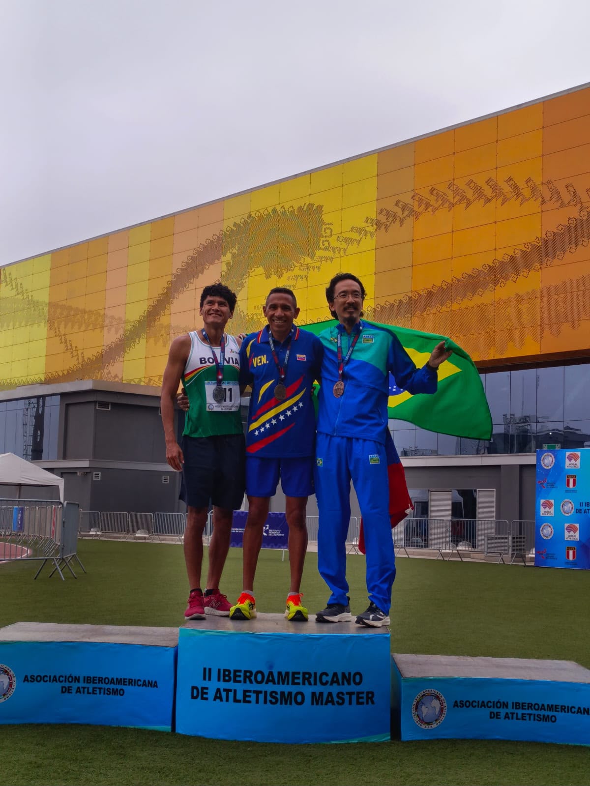Wilfredo Borotoche en competencia
